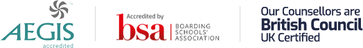 Aegis Accredited, BSA Accredited, British Council Accredited